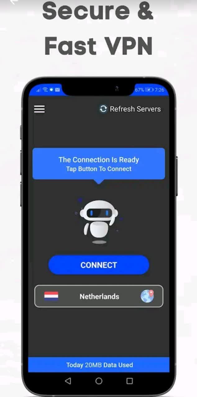 دانلود فیلتر شکن TeknoVpn برای گوشی سامسونگ - دانلود فیلترشکن