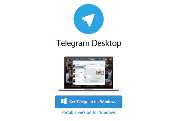 تلگرام تحت وب ویندوز