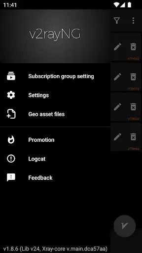 دانلود وی تو ری ان جی برنامه گذر از تحریم V2rayNG 2.0.1