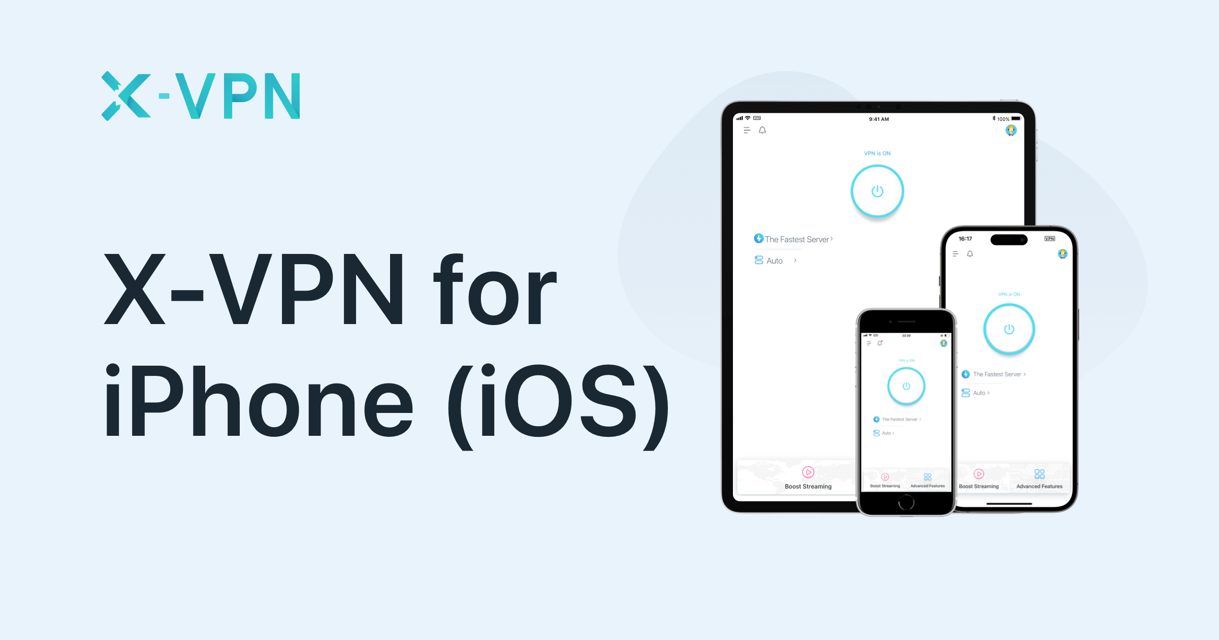 Free VPN for iPhone - Secure & Fast VPN App for iOS | X-VPN